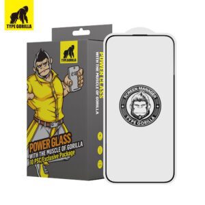 Apple iPhone 13 Pro Max/14 Plus TG ESD Anti-Static 10 Darabos 2.5D Full Üvegfólia - Fekete
