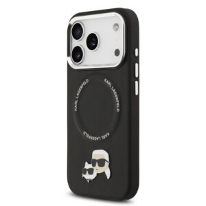 Apple iPhone 17 Pro KARL LAGERFELD KLHMP17LPSMLRKCK Magsafe Hátlap - Fekete