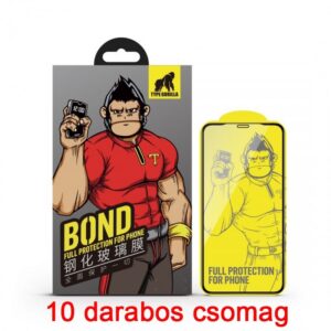 Apple iPhone 7 Plus/8 Plus TG Bond 2.5D Full 10 Darabos 2.5D Full Üvegfólia - Fehér