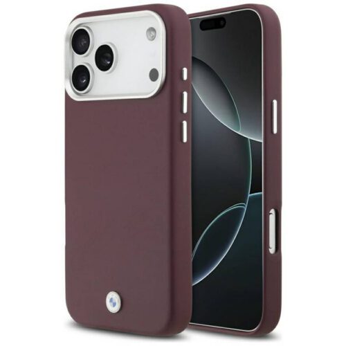 BMW Sign Full Wrapped fém MagSafe tok iPhone 17 Pro Max piros