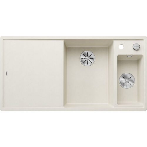 Blanco AXIA III 6S Silgránit jobbos Törtfehér színű fa tart.Gránit mosogatótál (527046) - Image 2