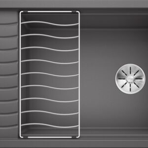 Blanco ELON XL 8S Silgránit Palaszürke színű Gránit mosogatótál (524871)