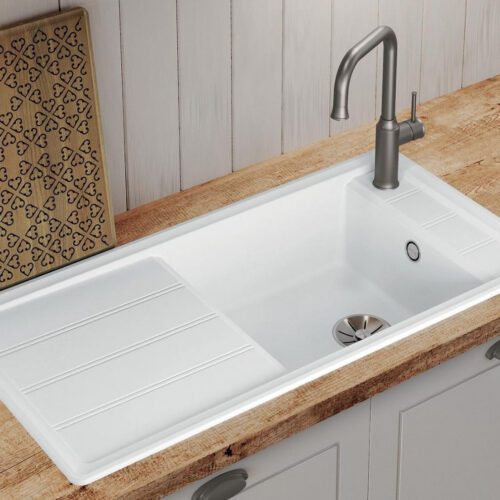 Blanco FARON XL 6S Silgránit Fekete színű Gránit mosogatótál (525896) - Image 2