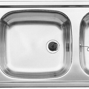 Blanco TOP EZS 12x4-2-RM Rozsdamentes mosogatótál (500374K)