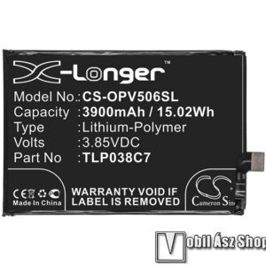 CAMERON SINO ALCATEL 5v (5060D/5060A) akku 3900 mAh Li-Polymer- belső akku