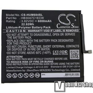 CAMERON SINO HUAWEI MediaPad M6 8.4 akku 6000 mAh LI-ION - belső akku