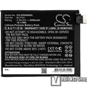 CAMERON SINO OnePlus 8 akku 4200 mAh Li-Polymer - belső akku