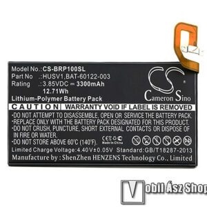 CAMERON SINO akku 3300 mAh LI-Polymer - CS-BRP100SL kompatibilis