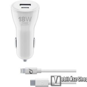 CELLULARLINE UNIVERZÁLIS szivargyújtós töltő / autós töltő - 5V/3A