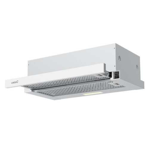 Cata ATH-41 GWH fehér üveg Beépithető páraelszívó LED világítás 1 db motor