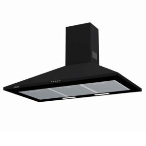 Cata Omega 900 BK/M fekete Fali páraelszívó LED világítás 1 db motor