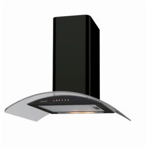 Cata Páraelszívó CK-6000 BK fekete üveg Fali páraelszívó LED világítás 1 db motor