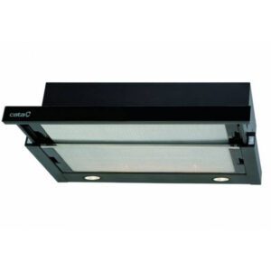 Cata TF-2003/60 LED BLACK GLASS Beépíthető Kihúzható páraelszívó LED világítás 1 db motor