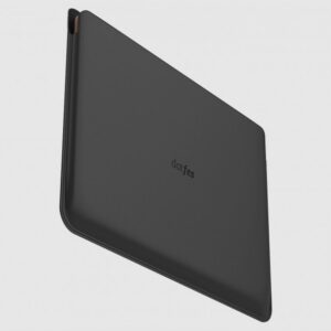 Dotfes L03 fekete PU bőr prémium beledugós laptop táska (Macbook Pro / Air 15")