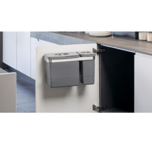 EKOTECH BELT 60 - 1x15 liter+1x7 liter Szelektív hulladékgyűjtő - Image 2