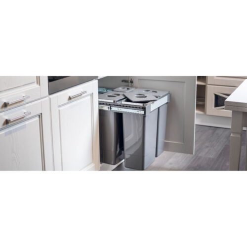 EKOTECH FREE JAZZ 45 - 1x20 liter+3x7 liter Szelektív hulladékgyűjtő - Image 2