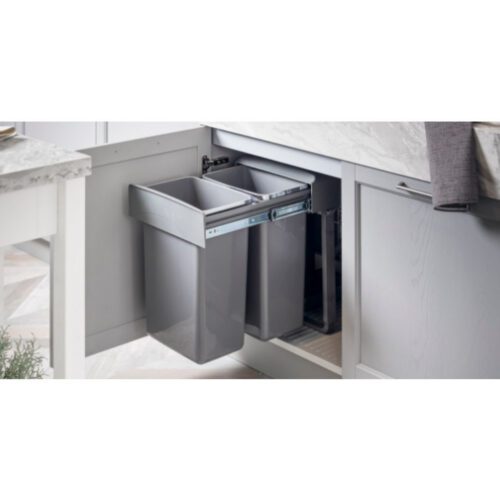 EKOTECH MEGA 45 - 2x26 liter Szelektív hulladékgyűjtő - Image 2