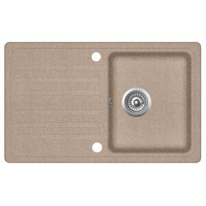 EVIDO Home 45S Avena színű Gránit mosogatótál (105732)