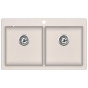 EVIDO Quadro 9 Bézs színű Gránit mosogatótál (105543)