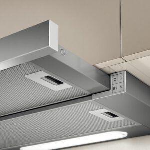Elica ELITE 14 LUX GRIX/A/50 Beépíthető Kihúzható páraelszívó Halogén világítás 1 db motor