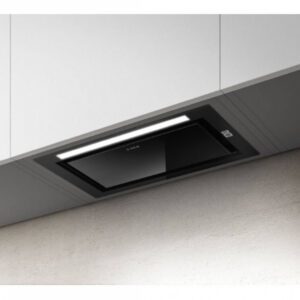 Elica HIDDEN 2.0 @ BLGL/A/52 fekete üveg Aláépíthető páraelszívó LED világítás 1 db motor