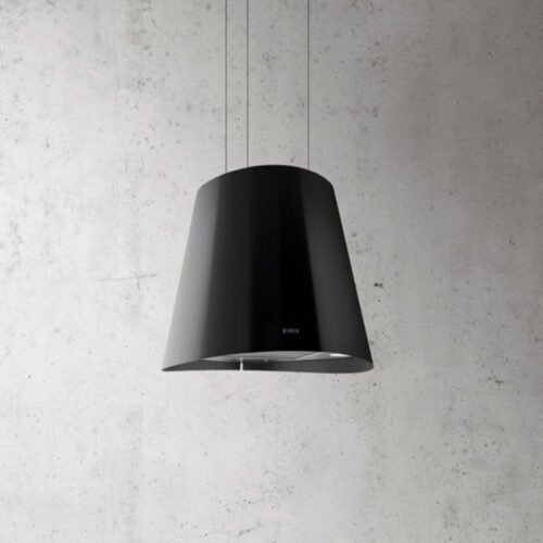 Elica JUNO BL/F/50 fekete Sziget páraelszívó LED világítás 1 db motor