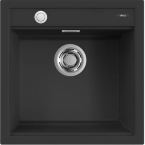 Elleci Best 104 Workstation AUTOMATA G40 Nero Gránit mosogatótálca (LGB10440AUT)Munkalapra szerelhető