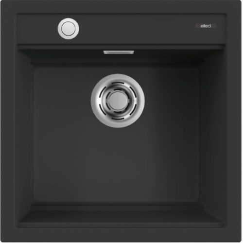 Elleci Best 104 Workstation AUTOMATA G40 Nero Gránit mosogatótálca (LGB10440AUT)Munkalapra szerelhető