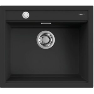 Elleci Best 105 Workstation AUTOMATA G40 Nero Gránit mosogatótálca (LGB10540AUT)Munkalapra szerelhető