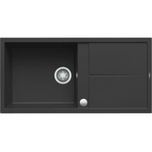 Elleci Best 480 AUTOMATA G40 Nero Gránit mosogatótálca (LGB48040AUT)Munkalapra szerelhető