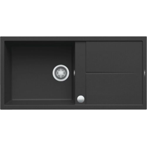 Elleci Best 480 AUTOMATA G40 Nero Gránit mosogatótálca (LGB48040AUT)Munkalapra szerelhető