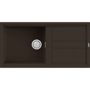 Elleci Best 480 M78 Espresso Gránit mosogatótálca (LMB48078) Munkalapra szerelhető