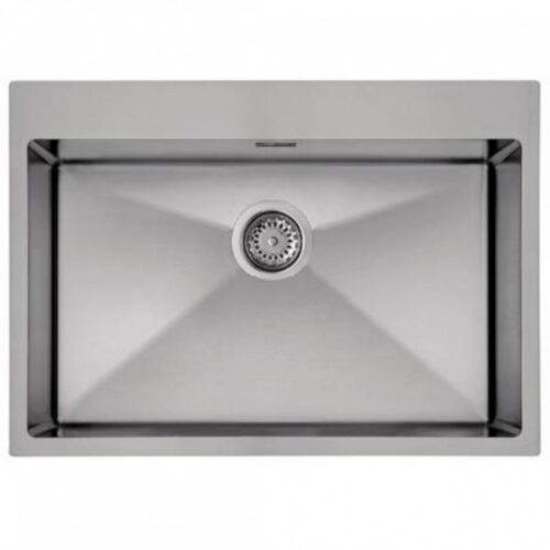 Elleci Cube 700 Inox Rozsdamentes mosogatótálca (LIU700SAC)Munkalapra és szintbe is szerelhető