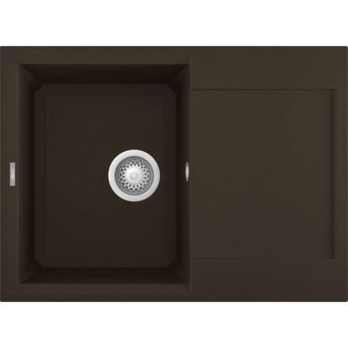 Elleci Easy 135 G78 Espresso Gránit mosogatótálca (LGY13578)Munkalapra szerelhető