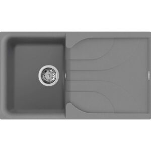 Elleci Ego 400 M73 Titanium Gránit mosogatótálca (LME40073)Munkalapra szerelhető