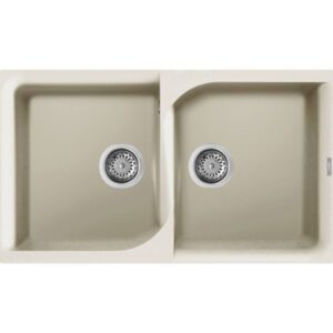 Elleci Ego 450 G62 Bianco Antico Gránit mosogatótálca (LGE45062)Munkalapra szerelhető