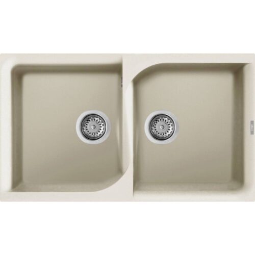 Elleci Ego 450 G62 Bianco Antico Gránit mosogatótálca (LGE45062)Munkalapra szerelhető