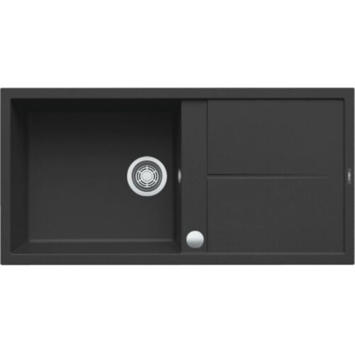Elleci Unico 480 AUTOMATA G40 Nero Gránit mosogatótálca (LGU48040AUT)Munkalapra szerelhető