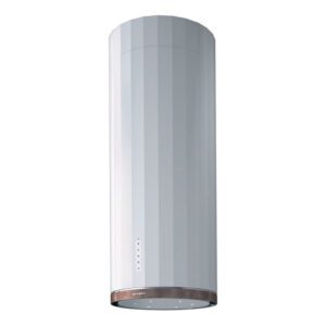 Faber Corinthia Isola EV8+ WH Matt/TS A37 Sziget páraelszívó LED világítás 1 db motor