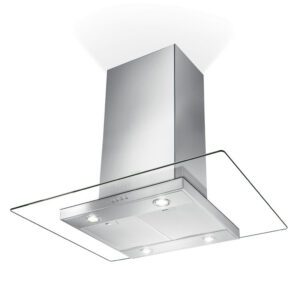 Faber Glassy Isola/SP EV8 X/V NS A90 Sziget páraelszívó LED világítás 1 db motor