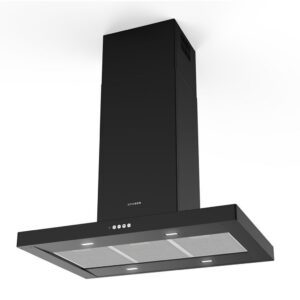 Faber Stilo Comfort Isola BK Matt A90 Sziget páraelszívó LED világítás 1 db motor