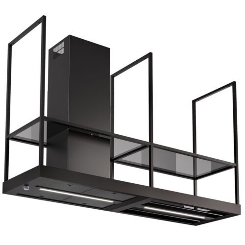 Faber T-Shelf EV8 BK Matt A180 Sziget páraelszívó LED világítás 1 db motor
