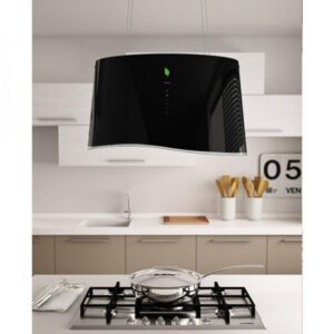 Falmec MARE E.ion BLACK Sziget páraelszívó LED világítás 1 db motor