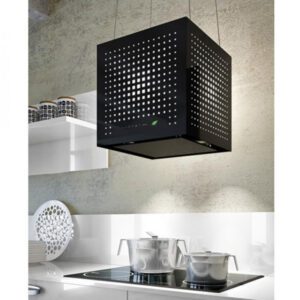 Falmec RUBIK E.ion BLACK Sziget páraelszívó LED világítás 1 db motor