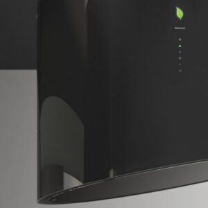 Falmec SPRING E.ion BLACK Sziget páraelszívó Neon világítás 1 db motor