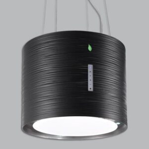 Falmec TWISTER E.ion BLACK Sziget páraelszívó LED világítás 1 db motor