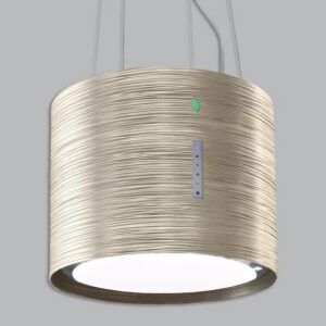 Falmec TWISTER E.ion TITANIUM Sziget páraelszívó LED világítás 1 db motor