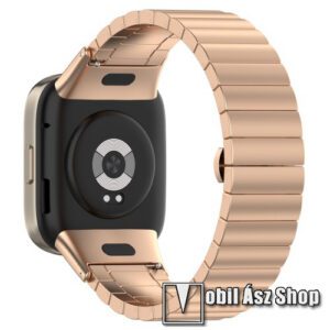 Fém okosóra szíj - ROSE GOLD - rozsdamentes acél