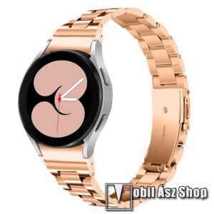 Fém okosóra szíj - ROSE GOLD - rozsdamentes acél