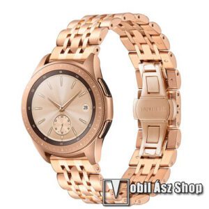 Fém okosóra szíj - ROSE GOLD - rozsdamentes acél